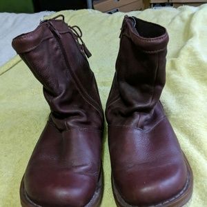 RE-POSH Dr. Martens Binky Boots Burgundy 42/10